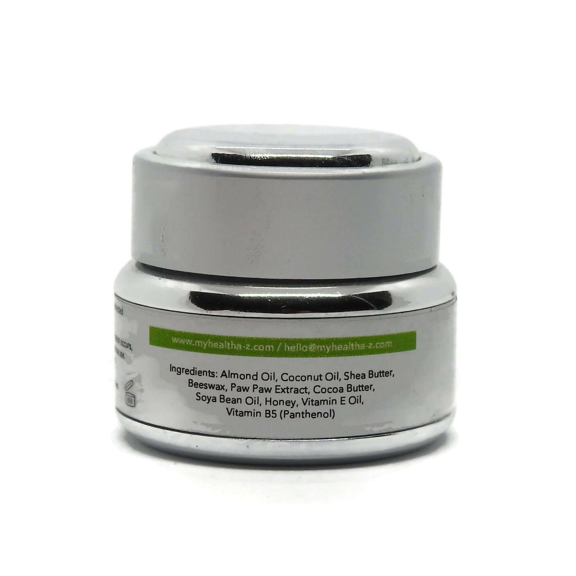 Cosmetic Tattoo Aftercare Balm jar rear view