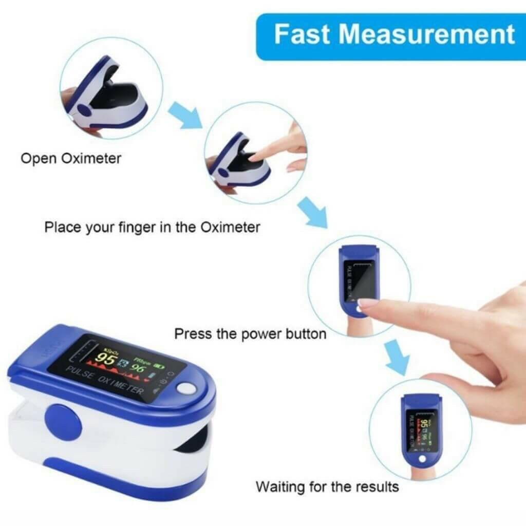 how to use the Fingertip Pulse Oximeter