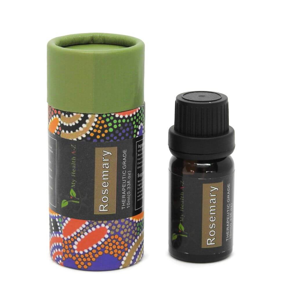 Rosemary Essential Oil Cylinder and bottle