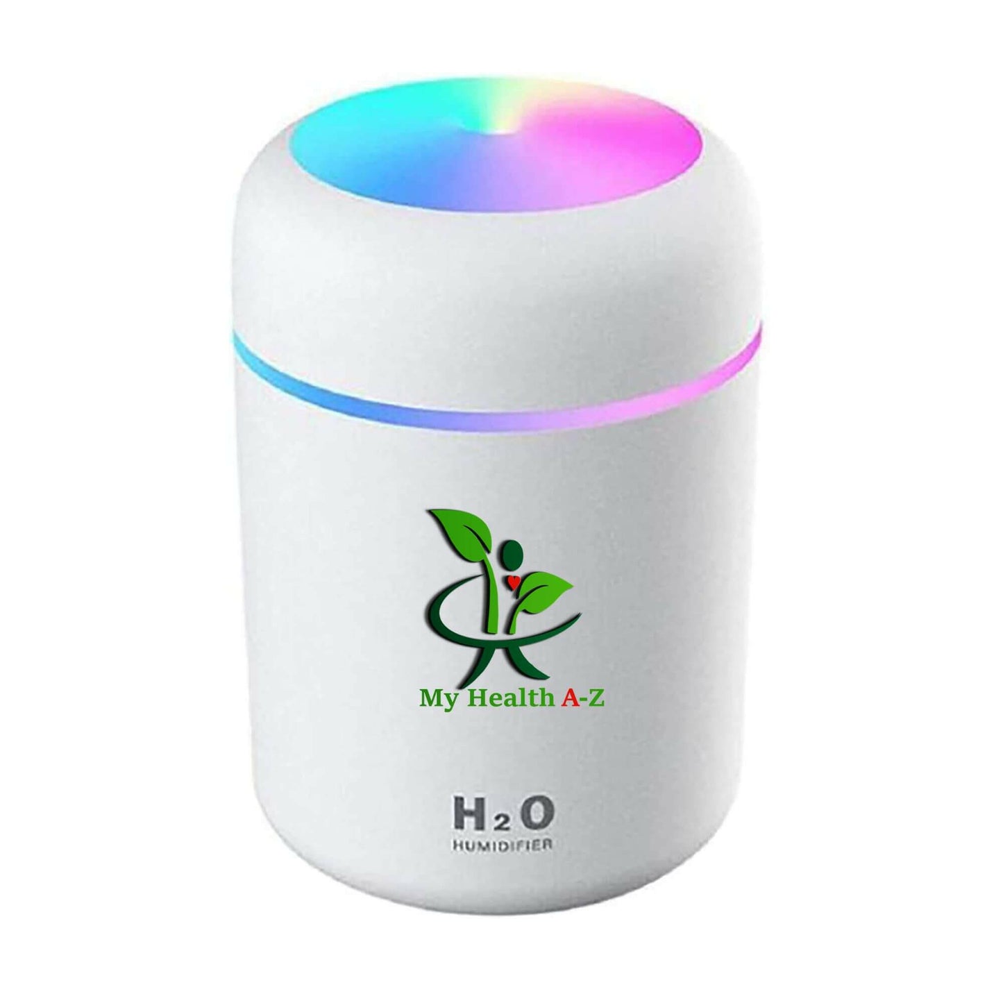 USB Mini Diffuser with colourful Night Light Auto shut Off white